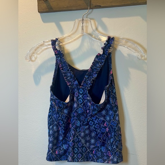 Land End girls tankini swim top size large 10-12 - Picture 3 of 4